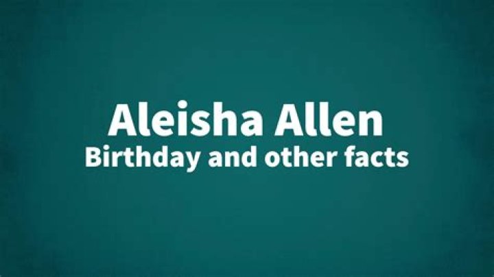 Aleisha