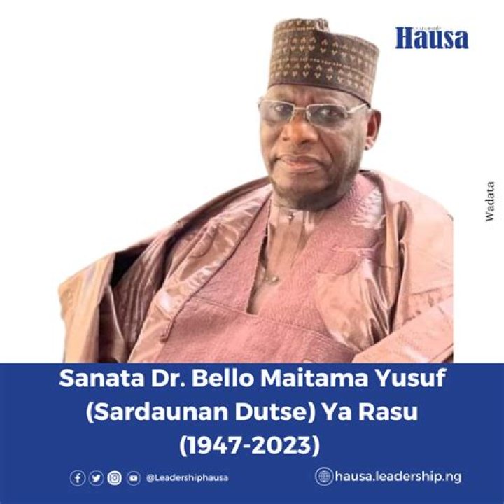 Bello Maitama Yusuf