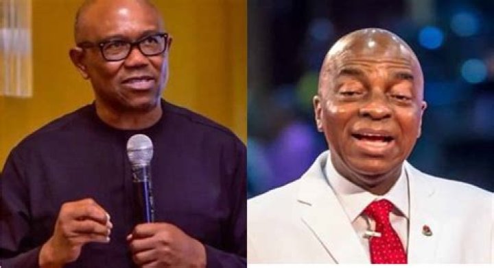 Bishop Oyedepo And Peter Obi