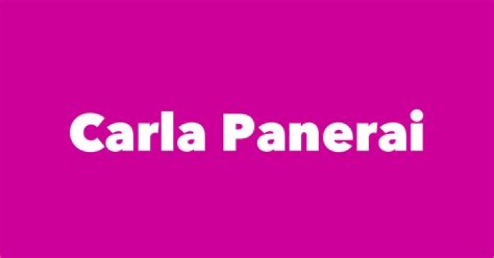 Carla Panerai