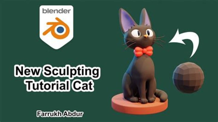 Cat In Blender