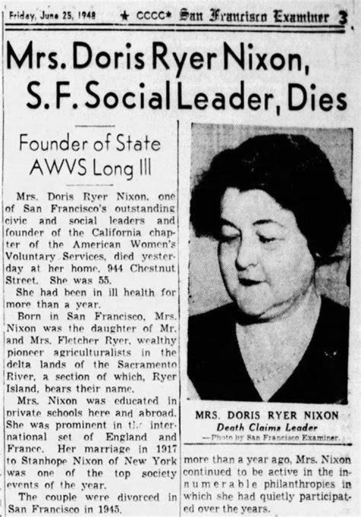 Doris Ryer Nixon