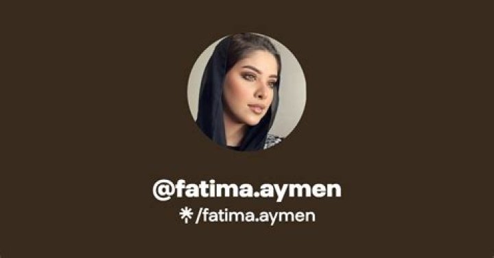Fatima Aymen