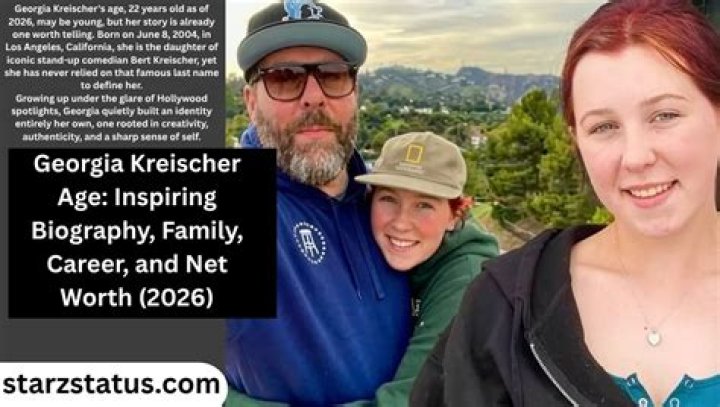 Georgia Kreischer | Bio, Age, Net Worth, Relationship, Career