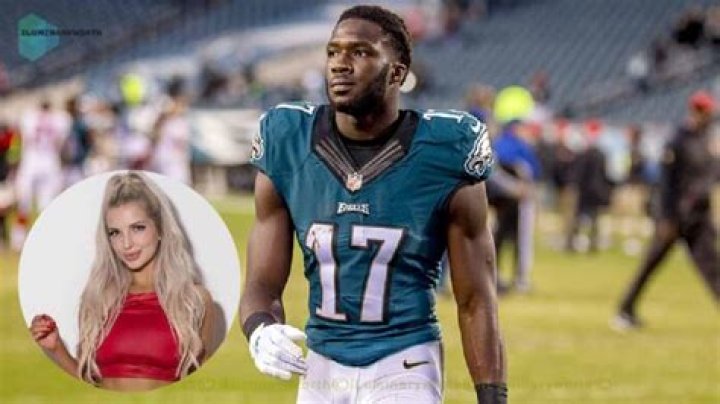 Has Nelson Agholor A Spouse? Nelson Agholor And Viviana Volpicelli’s Dating Background