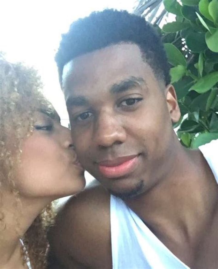Hassan Whiteside With His Girlfriend