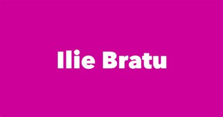 Ilie Bratu