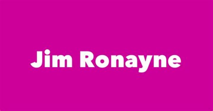 Jim Ronayne