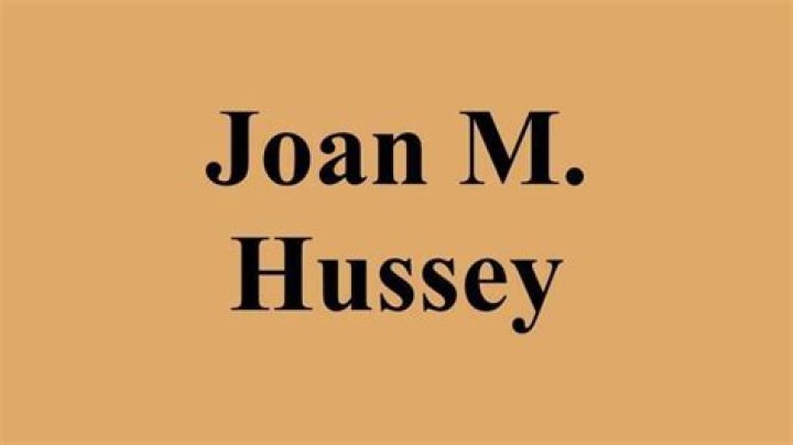 Joan M. Hussey