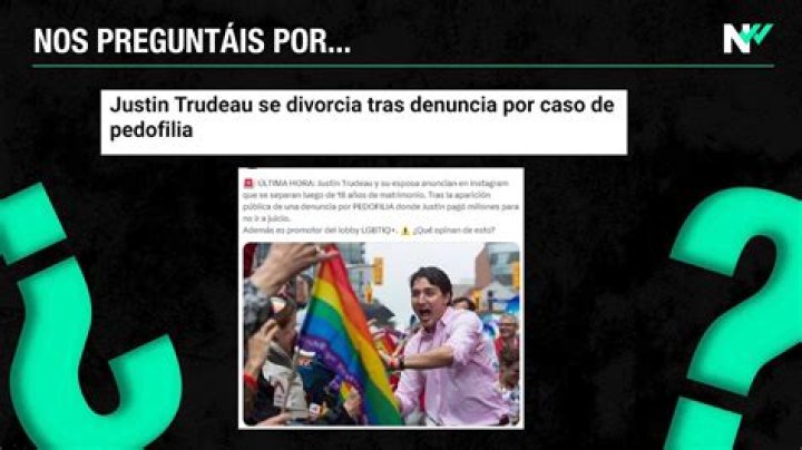 Justin Trudeau Pedofilia