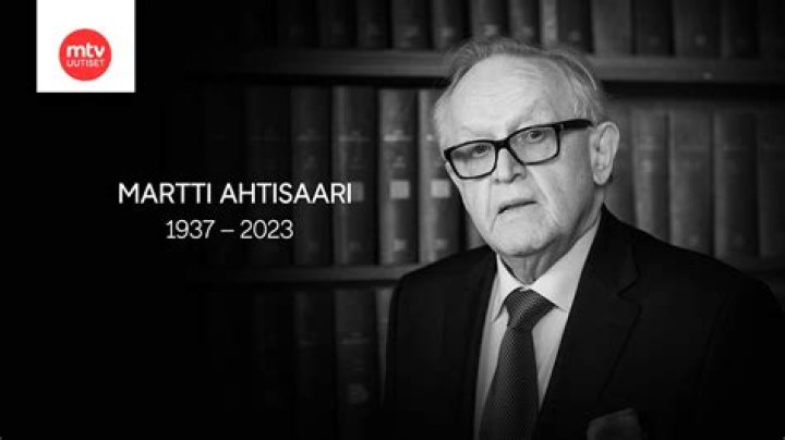 Martti Ahtisaari Kuollut