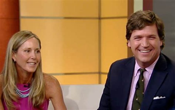 Susan Andrews and Tucker Carlson