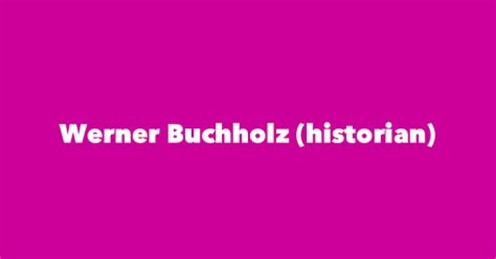 Werner Buchholz