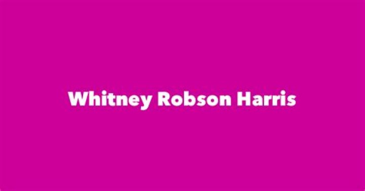 Whitney Robson Harris